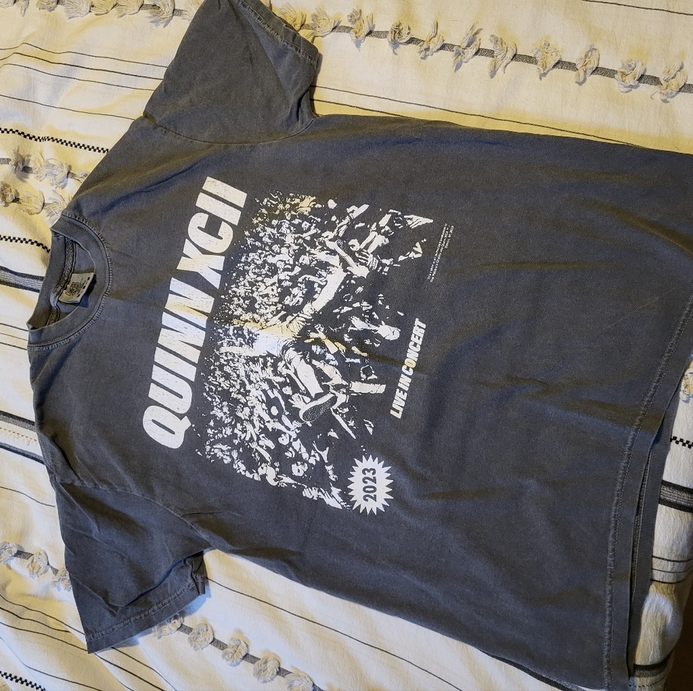 Comfort colors Quinn XCII concert tee 2023